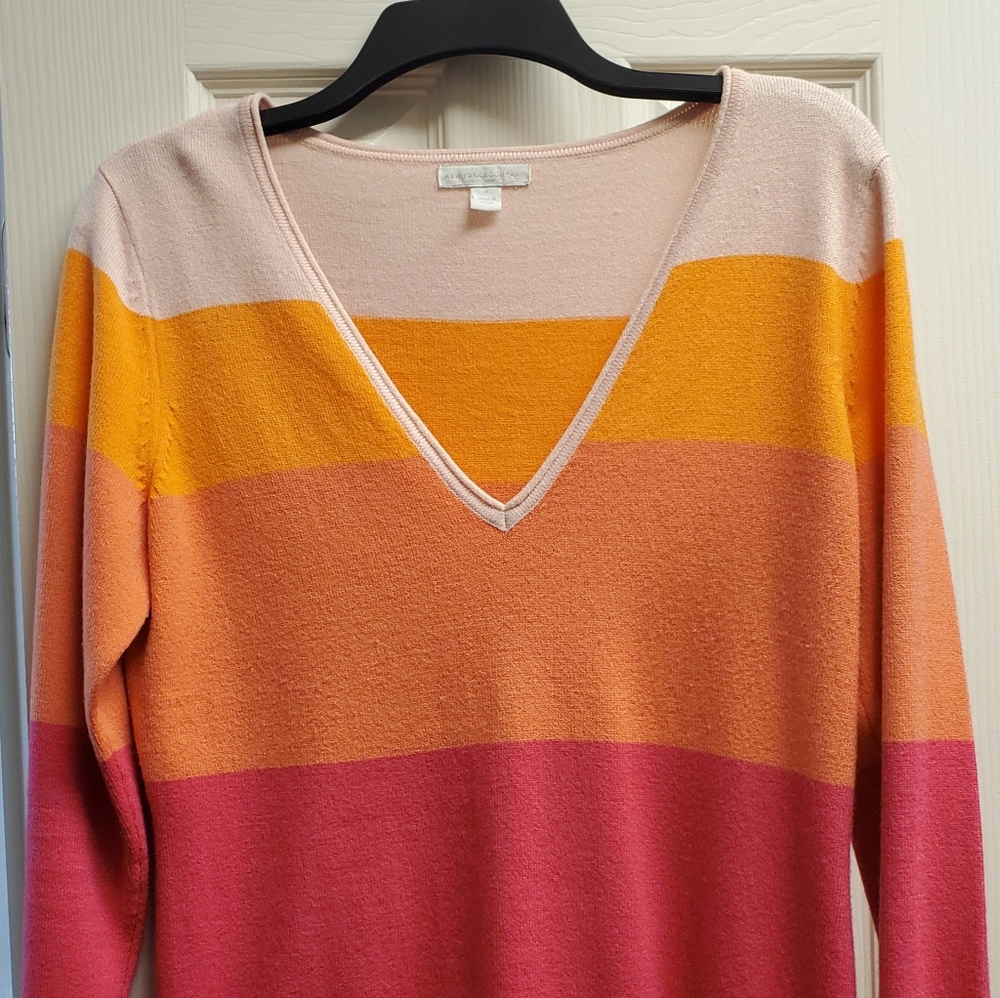 Women's multicolored sweater